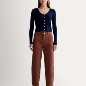 Everlane  UTILITY BARREL PANTS Rosewood size 2